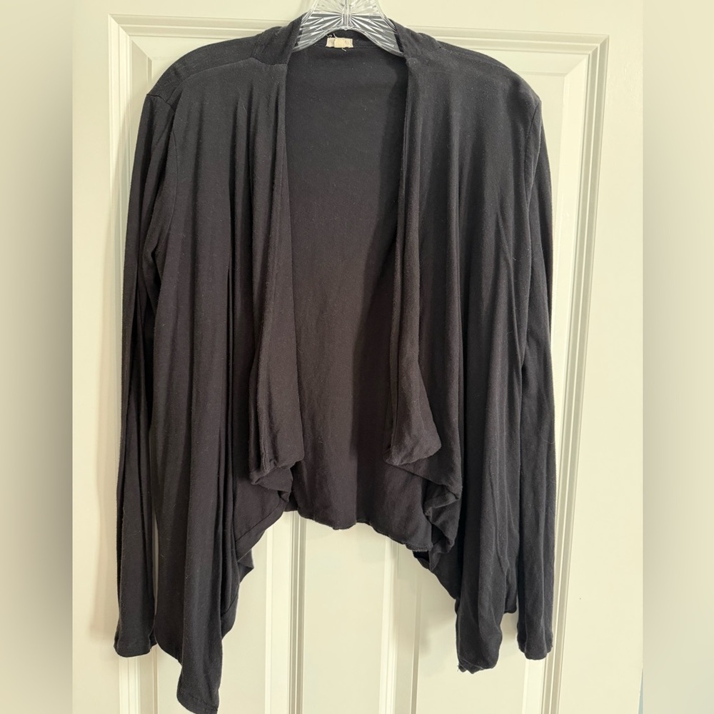 J. Crew Black Women's Cotton Cardigan